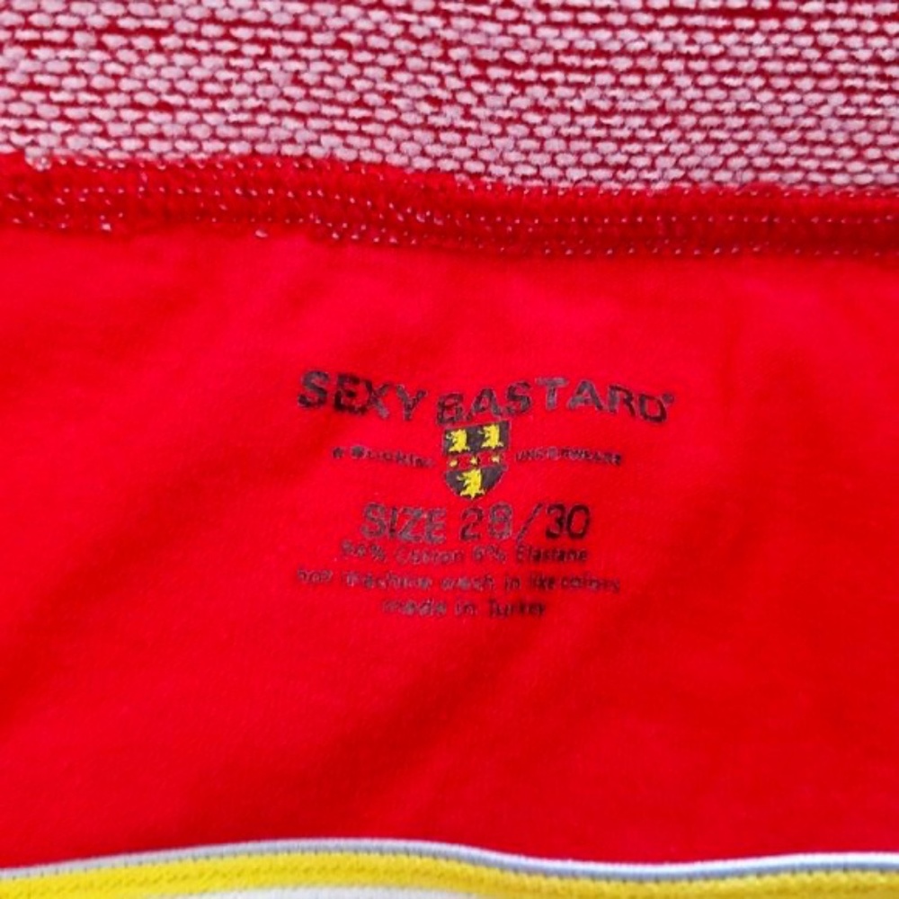 Buckler Sexy Bastard Red Brief - Picture 10 of 14